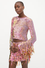 Retrofête Knit Sequin Co-Ord Set