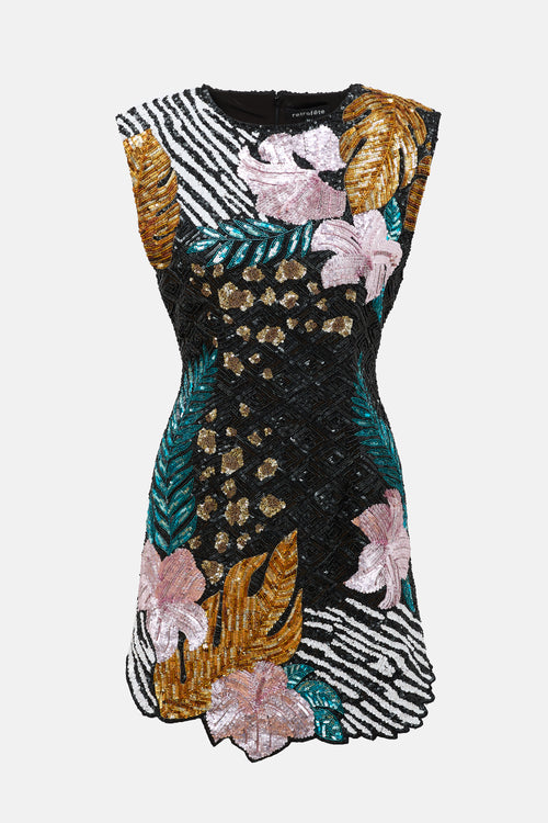 Retrofête Sequin Amel Dress