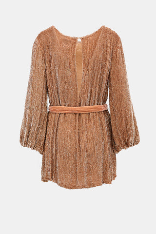 Retrofête Sequin Grace Mini Dress