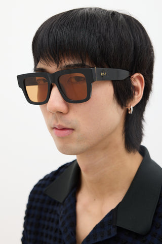 Retrosuperfuture Black Mega Square Sunglasses