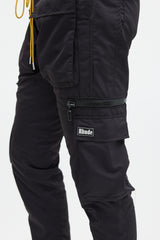 Rhude Black Drawcord Jogger