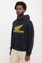 Rhude Overized Logo Hoodie