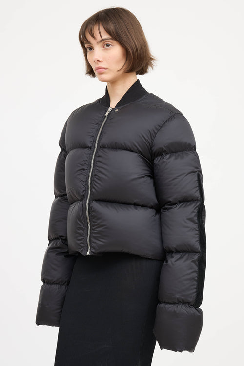 Rick Owens FW 2019 Cropped Down Jacket