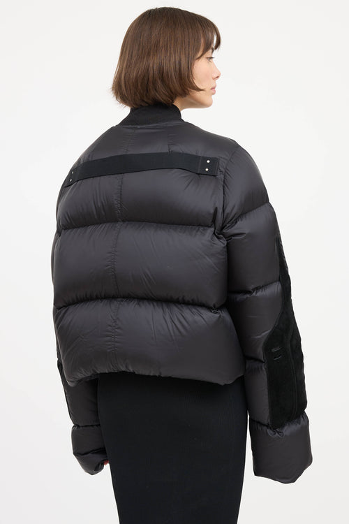Rick Owens FW 2019 Cropped Down Jacket