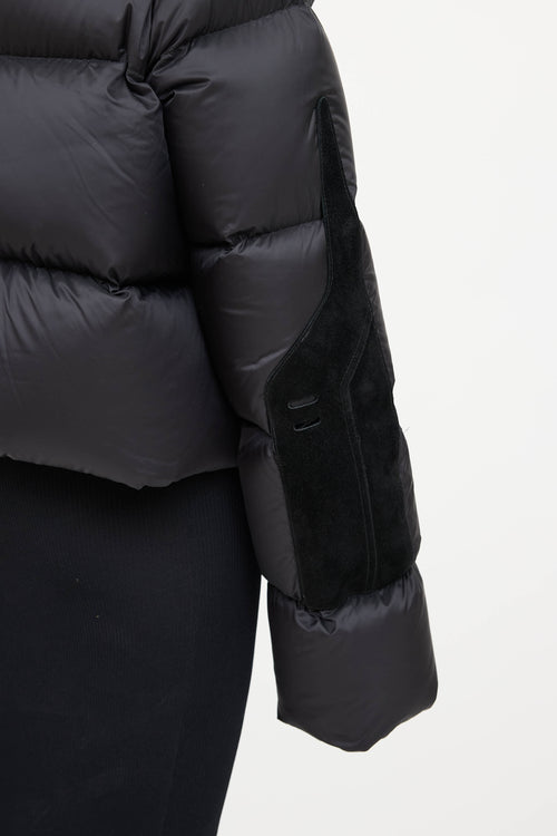 Rick Owens FW 2019 Cropped Down Jacket