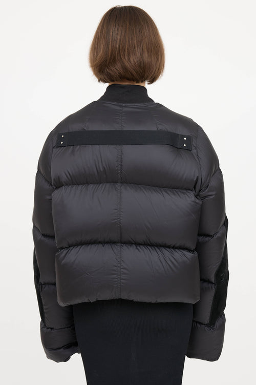 Rick Owens FW 2019 Cropped Down Jacket