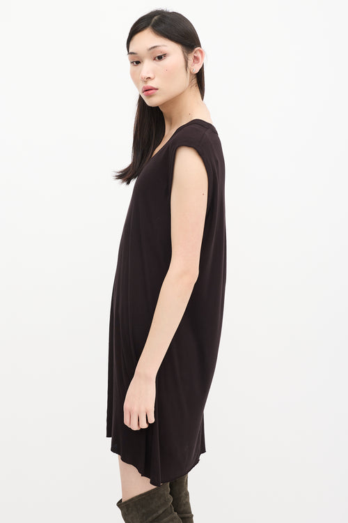 Rick Owens AW 2010 Black Sleeveless Dress