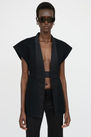 Rick Owens Wool Blazer Vest