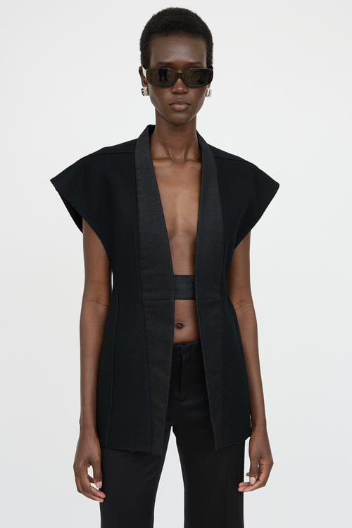 Rick Owens Wool Blazer Vest