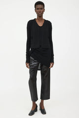 Rick Owens SS24 Open Front Cardigan