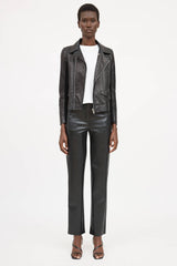 Rick Owens FW 2019 Larry Leather Jacket