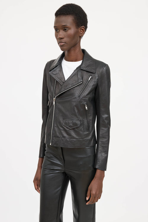 Rick Owens FW 2019 Larry Leather Jacket