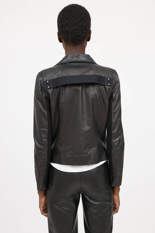 Rick Owens FW 2019 Larry Leather Jacket