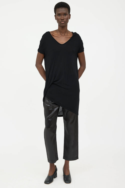Rick Owens SS17 Short Sleeve Top