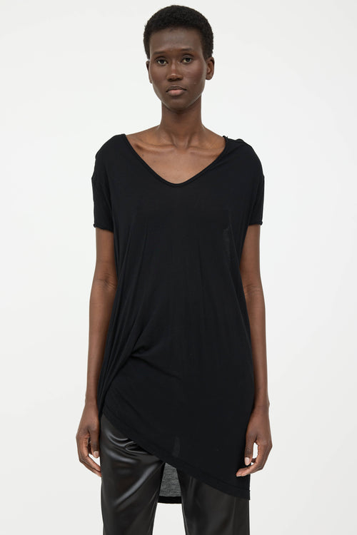 Rick Owens SS17 Short Sleeve Top
