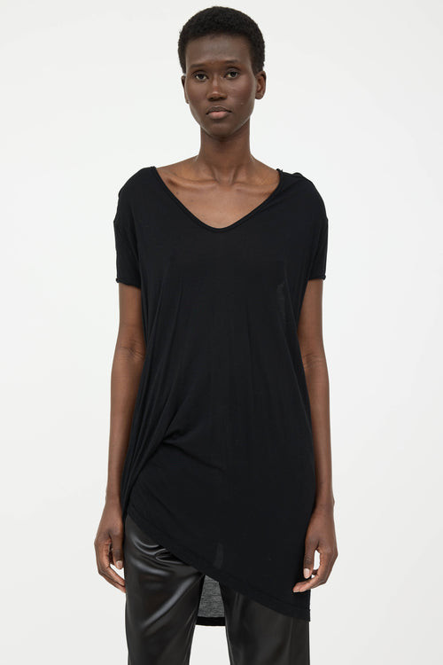 Rick Owens SS17 Short Sleeve Top