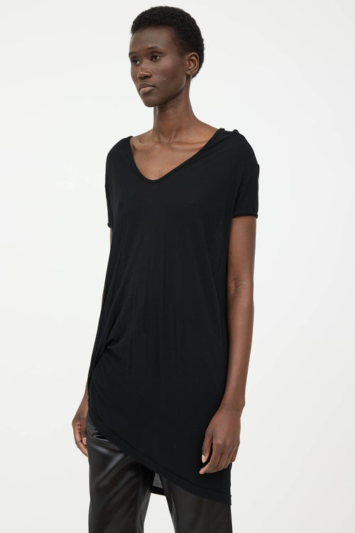 Rick Owens SS17 Short Sleeve Top