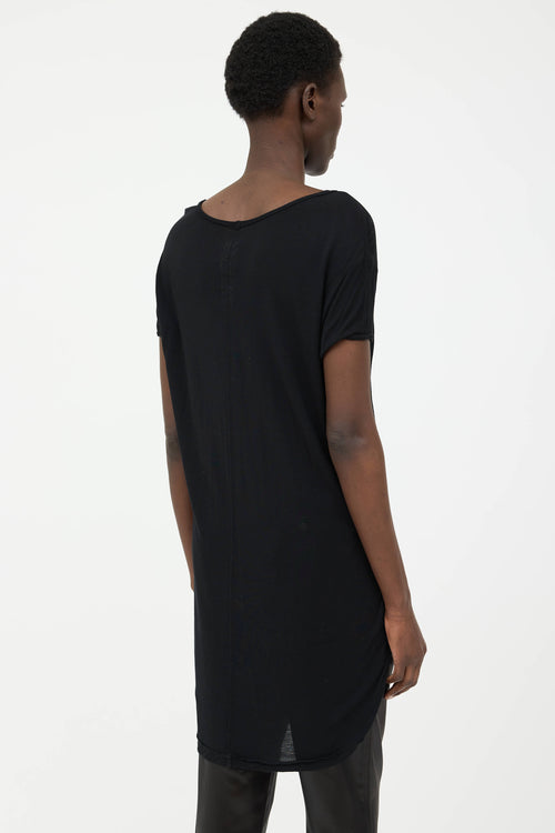 Rick Owens SS17 Short Sleeve Top