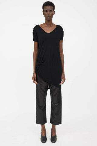 Rick Owens SS17 Short Sleeve Top