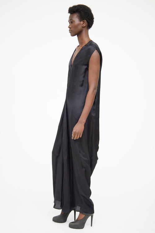 Rick Owens Black S/S20 Sleeveless Maxi Dress