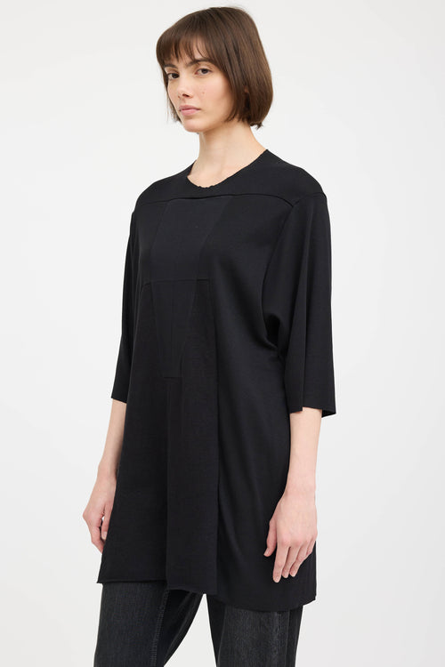 Rick Owens FW 2023 Panelled Luxor Knit Dress