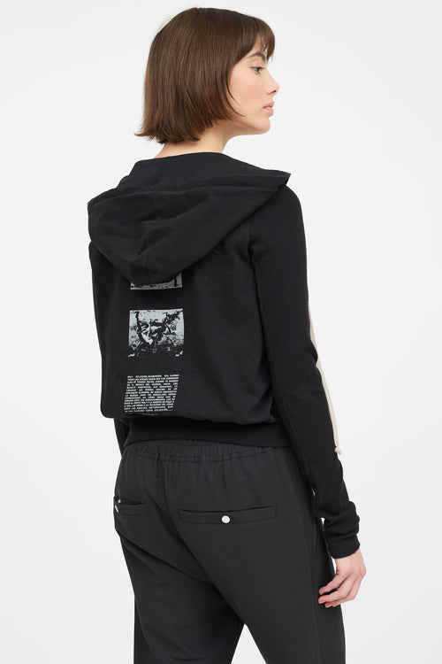 Rick Owens DRKSHDW Jason Graphic Hoodie