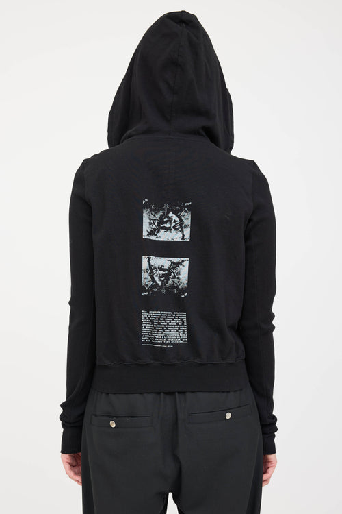 Rick Owens DRKSHDW Jason Graphic Hoodie