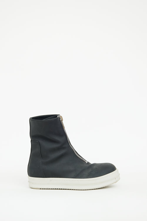 Rick Owens DRKSHDW Black & White Boot