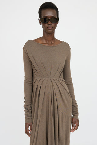 Rick Owens Lilies Pleated Dress
