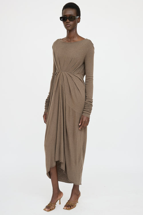 Rick Owens Lilies Pleated Dress
