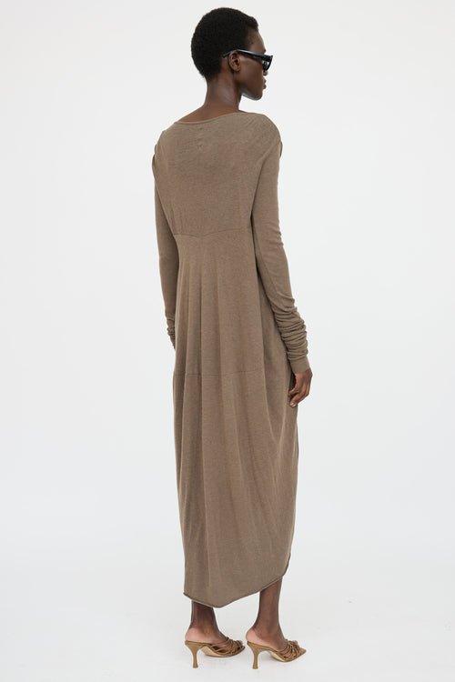 Rick Owens Lilies Pleated Dress