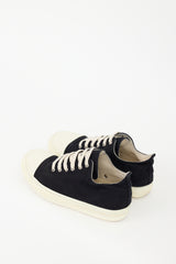 Rick Owens Black & White Ramones Sneaker