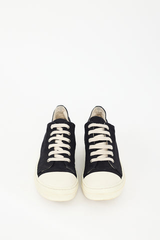 Rick Owens Black & White Ramones Sneaker