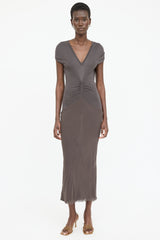 Rick Owens DRKSHDW Silk Sleeveless Dress