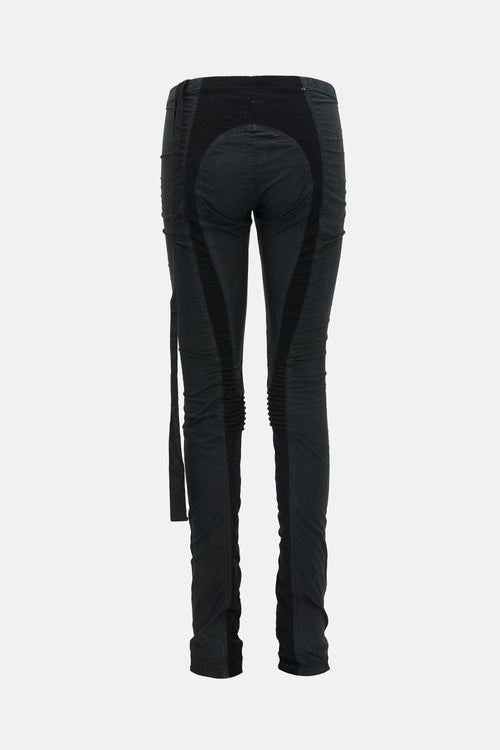 Rick Owens DRKSHDW Ribbed Knee Pant