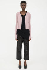 Rick Owens SS24 Open Front Cardigan