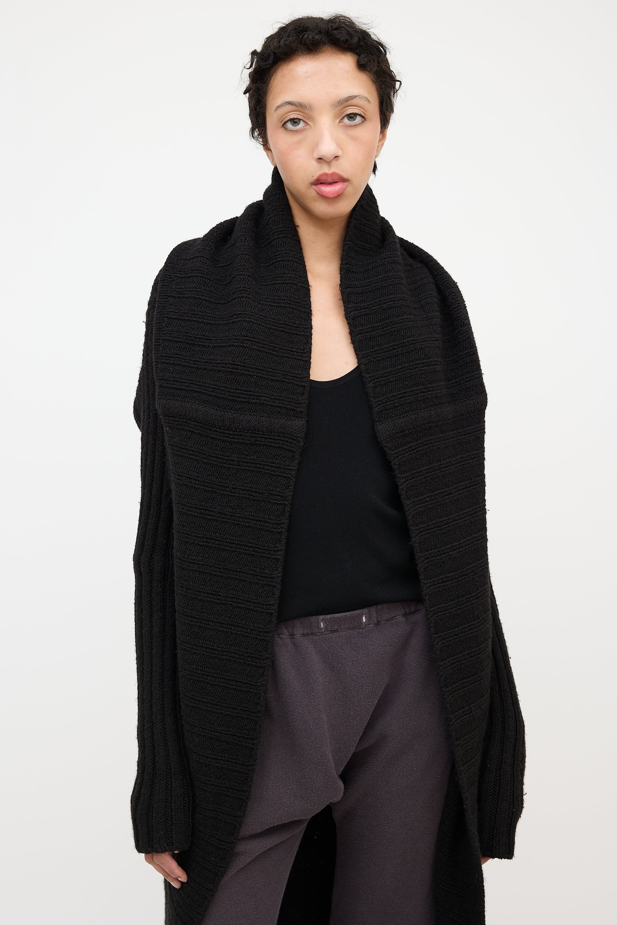 Rick Owens // FW 2006 Wool Hooded Cardigan – VSP Consignment