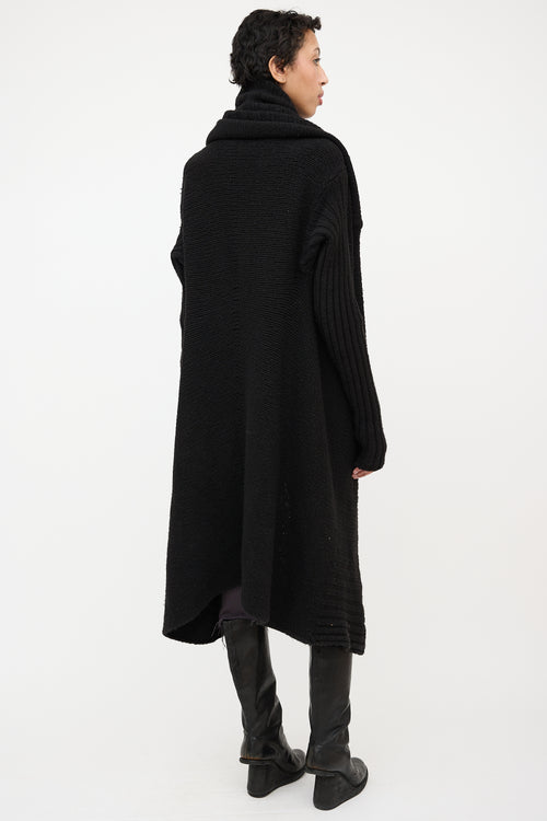Rick Owens FW 2006 Wool Hooded Cardigan