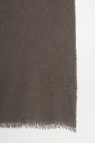 Rick Owens FW 2018 Fringe Scarf