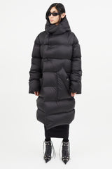 Rick Owens FW 2020 Black Down Coat