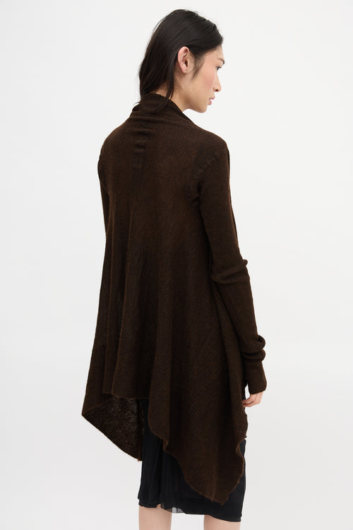 Rick Owens FW 2020 Mohair Cardigan