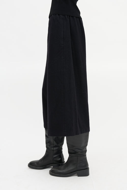 Comme des Garçons Brushed Wool Culotte