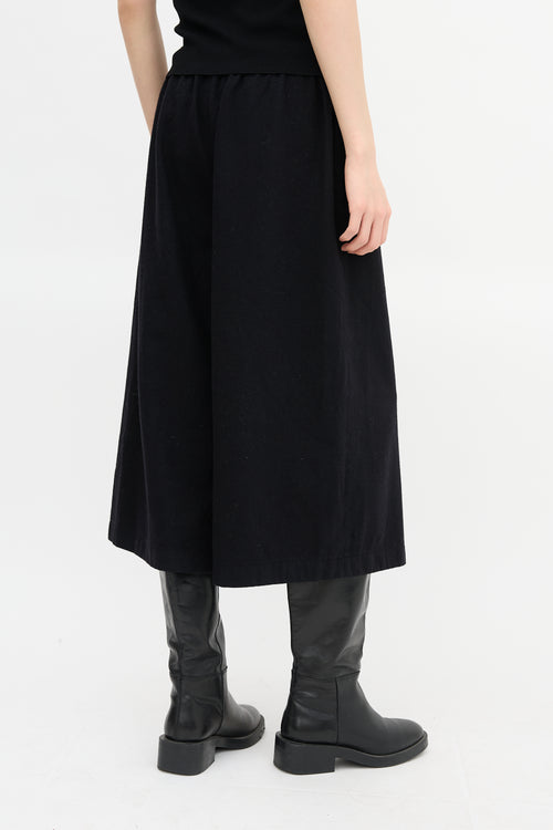 Comme des Garçons Brushed Wool Culotte
