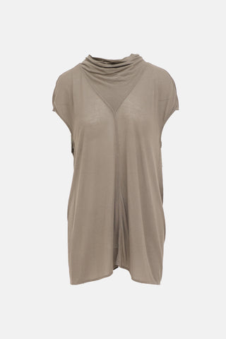 Rick Owens FW18 Short Sleeve Top