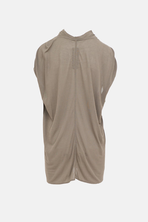 Rick Owens FW18 Short Sleeve Top