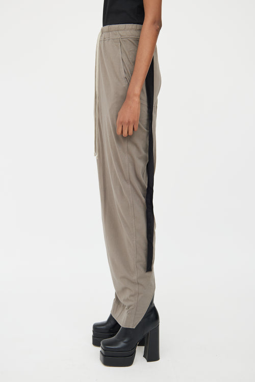 Rick Owens Brown DRKSHDW Cotton Maxi Skirt