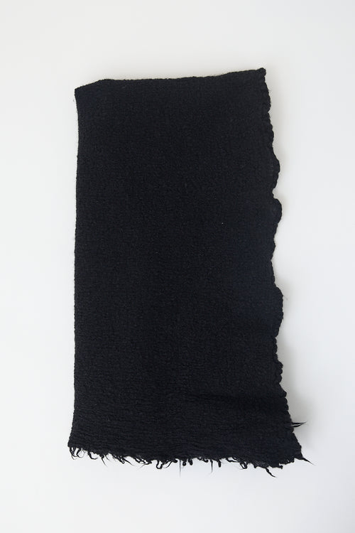 Rick Owens FW 2019 Fringe Scarf