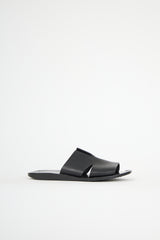 Rick Owens Leather Cut Out Slide