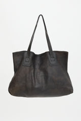 Rick Owens Leather Large Tote Bag