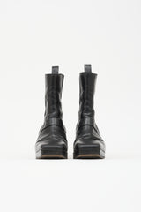 Rick Owens Leather Sliver Chelsea Boot
